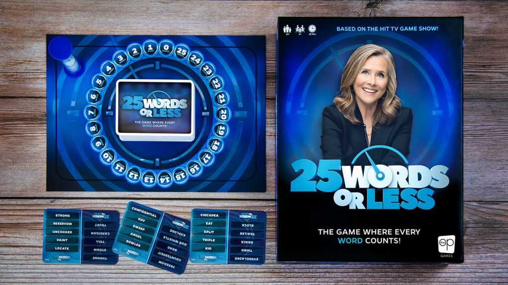 Play “The Game Where Every Word Counts” at Home with 25 Words or