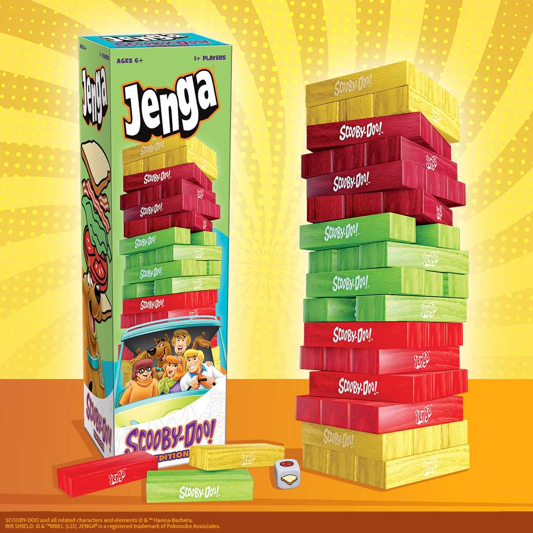 Take Lunchtime to New Heights with JENGA®: Scooby-Doo™ Edition