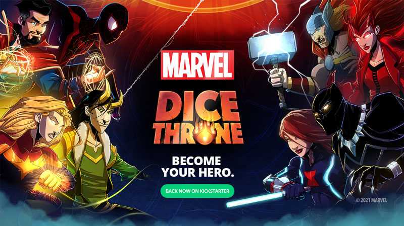 Suit Up as Your Favorite Marvel Hero in Marvel Dice Throne – Available –  The Op Games