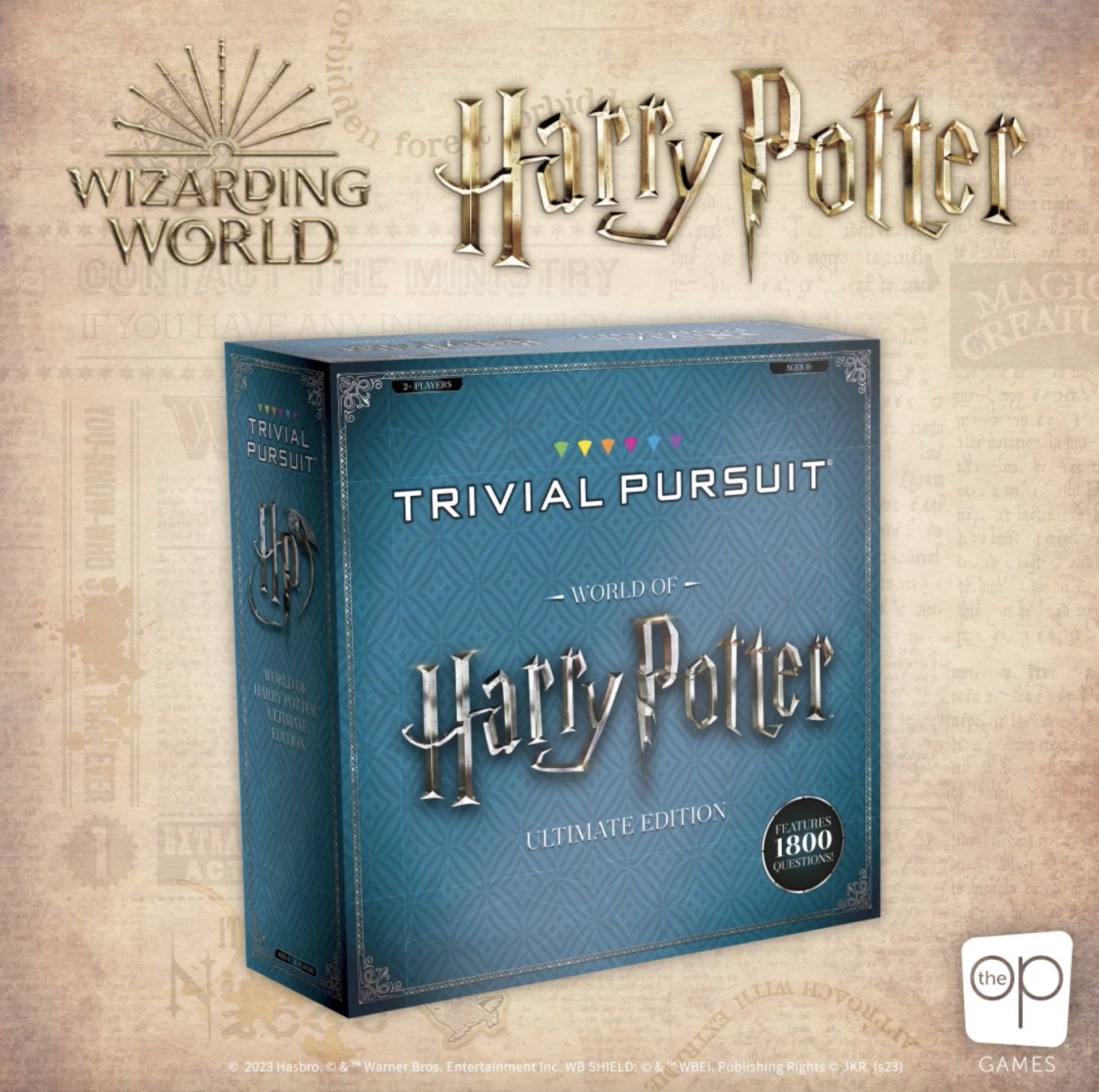 Trivial Pursuit World of Harry Potter Ultimate Edition – Awesome Toys Gifts