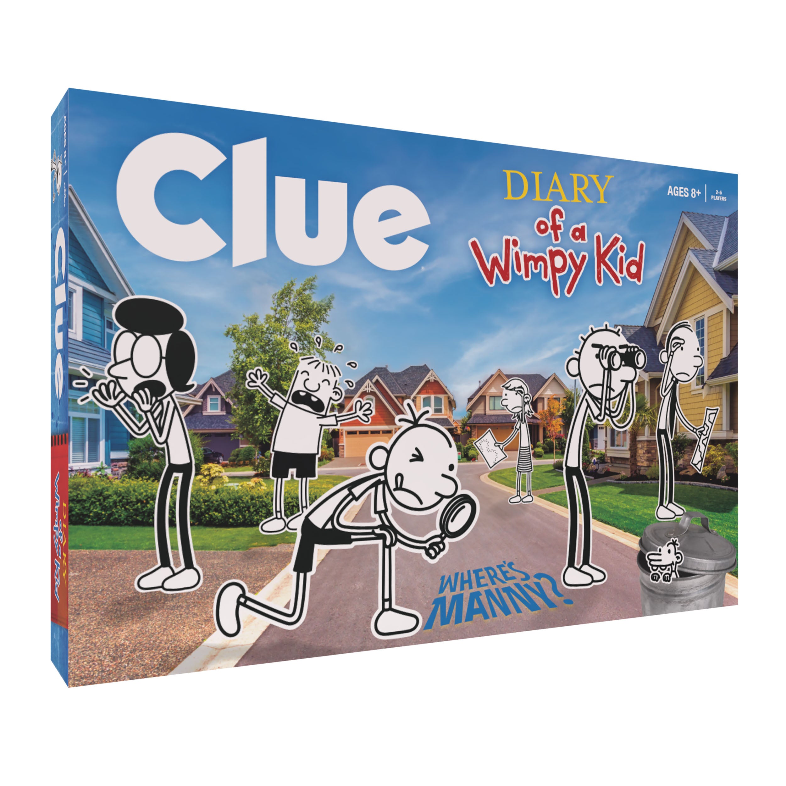 Clue Board Game, Mystery Games for 2-6 Players, Family Games for Kids Ages  8 and Up - Hasbro Games