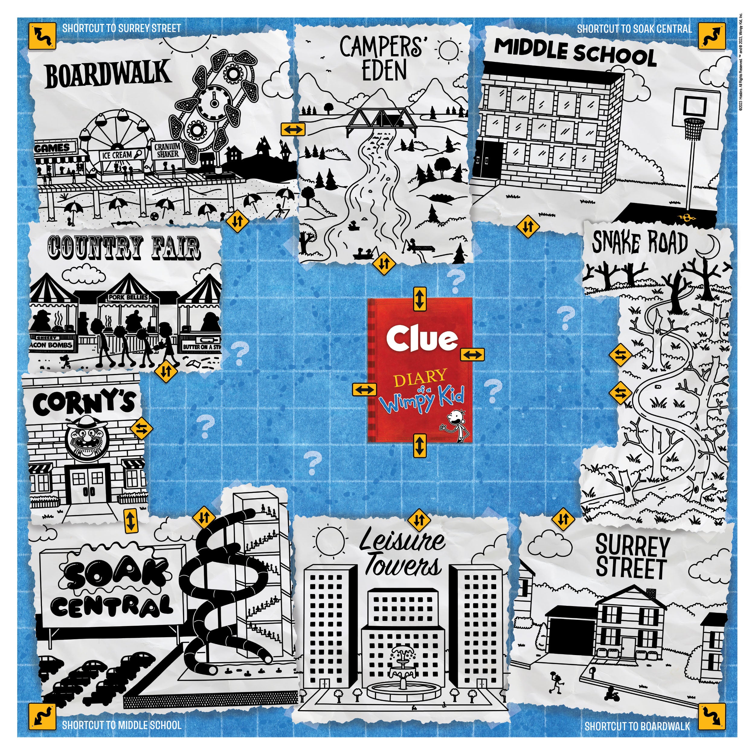 CLUE®: Diary of a Wimpy Kid – The Op Games