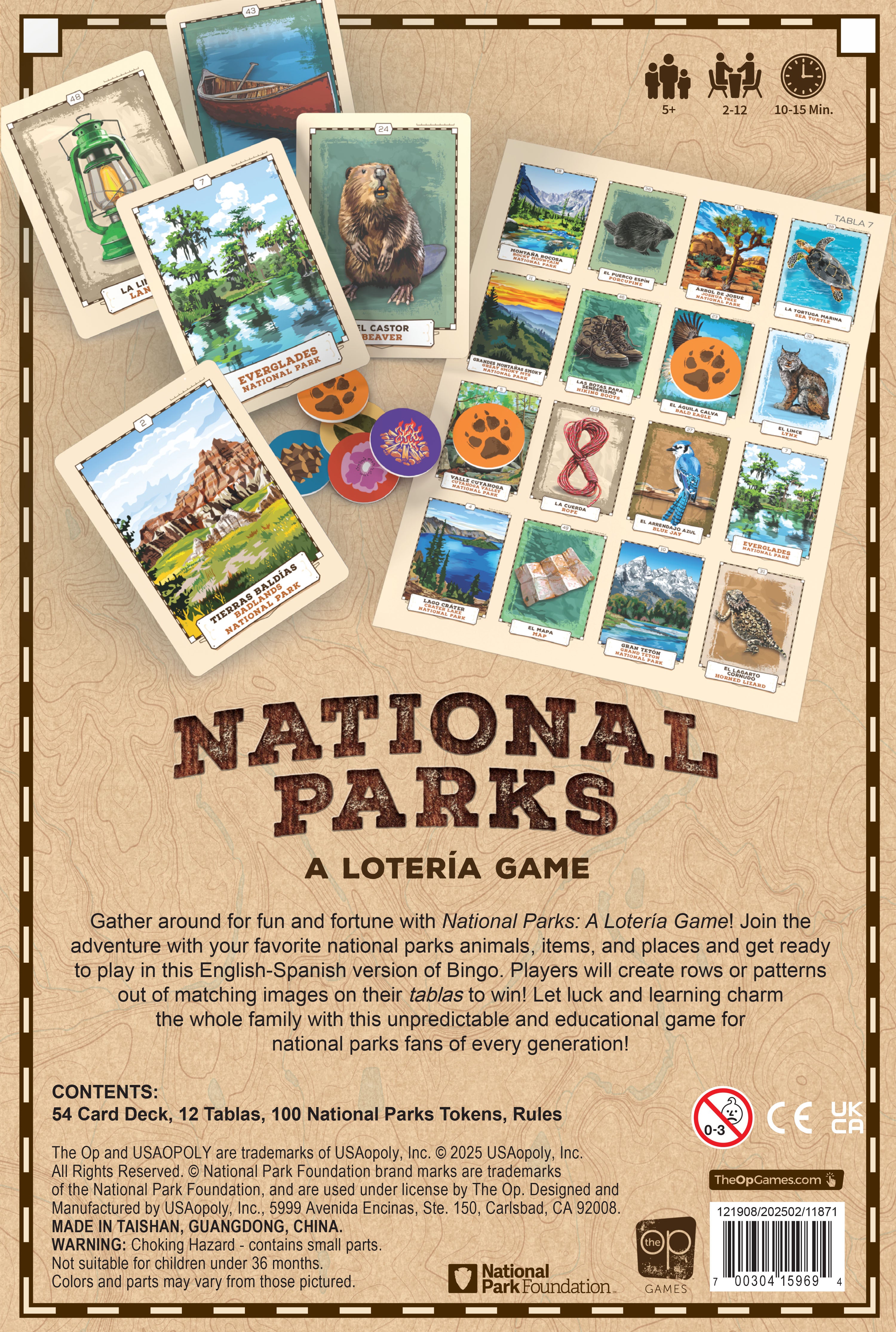 Lotería: National Parks