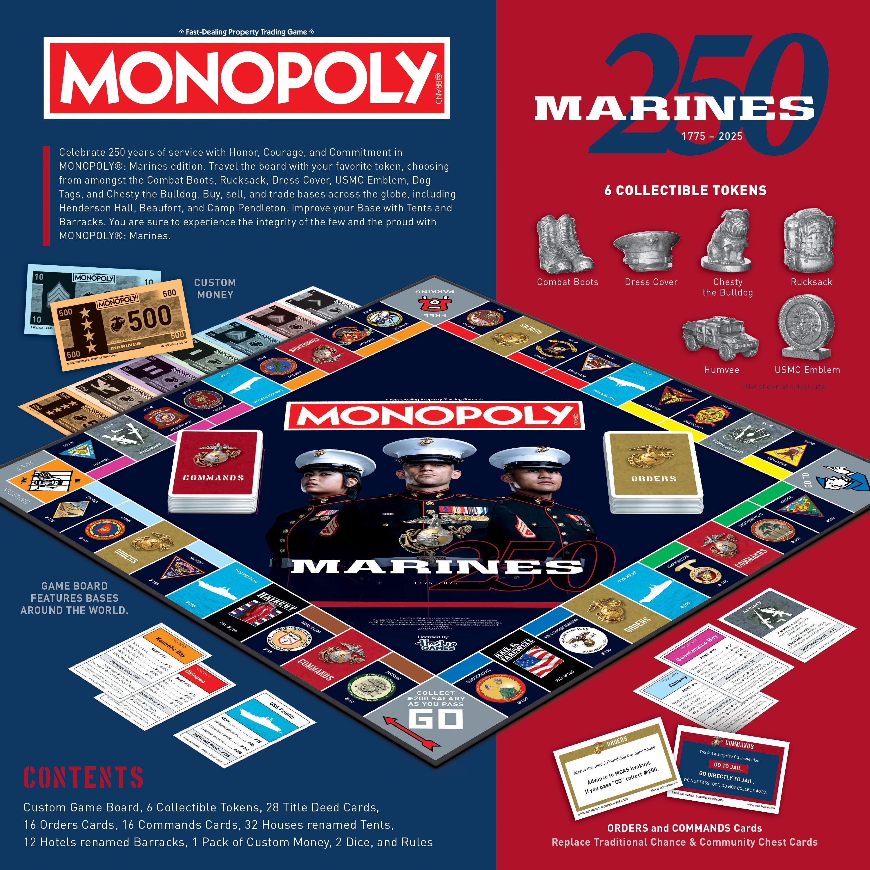MONOPOLY®: Marines 250th Anniversary