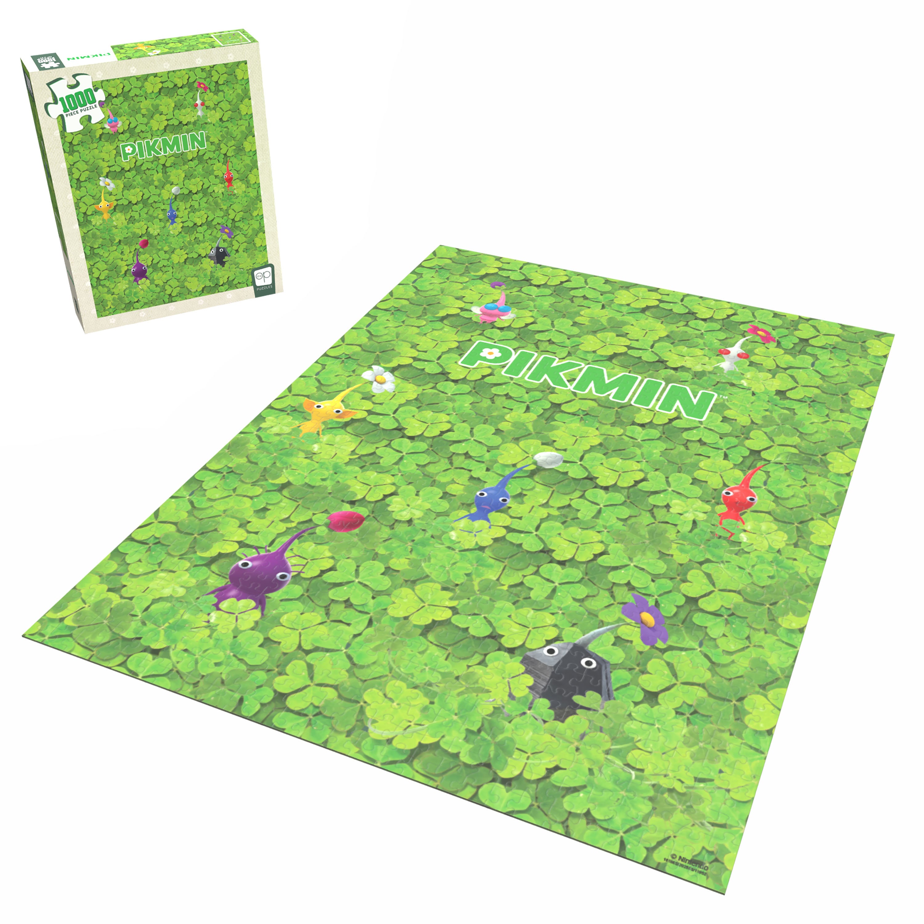 "Hidden Pikmin" 1,000 Piece Puzzle