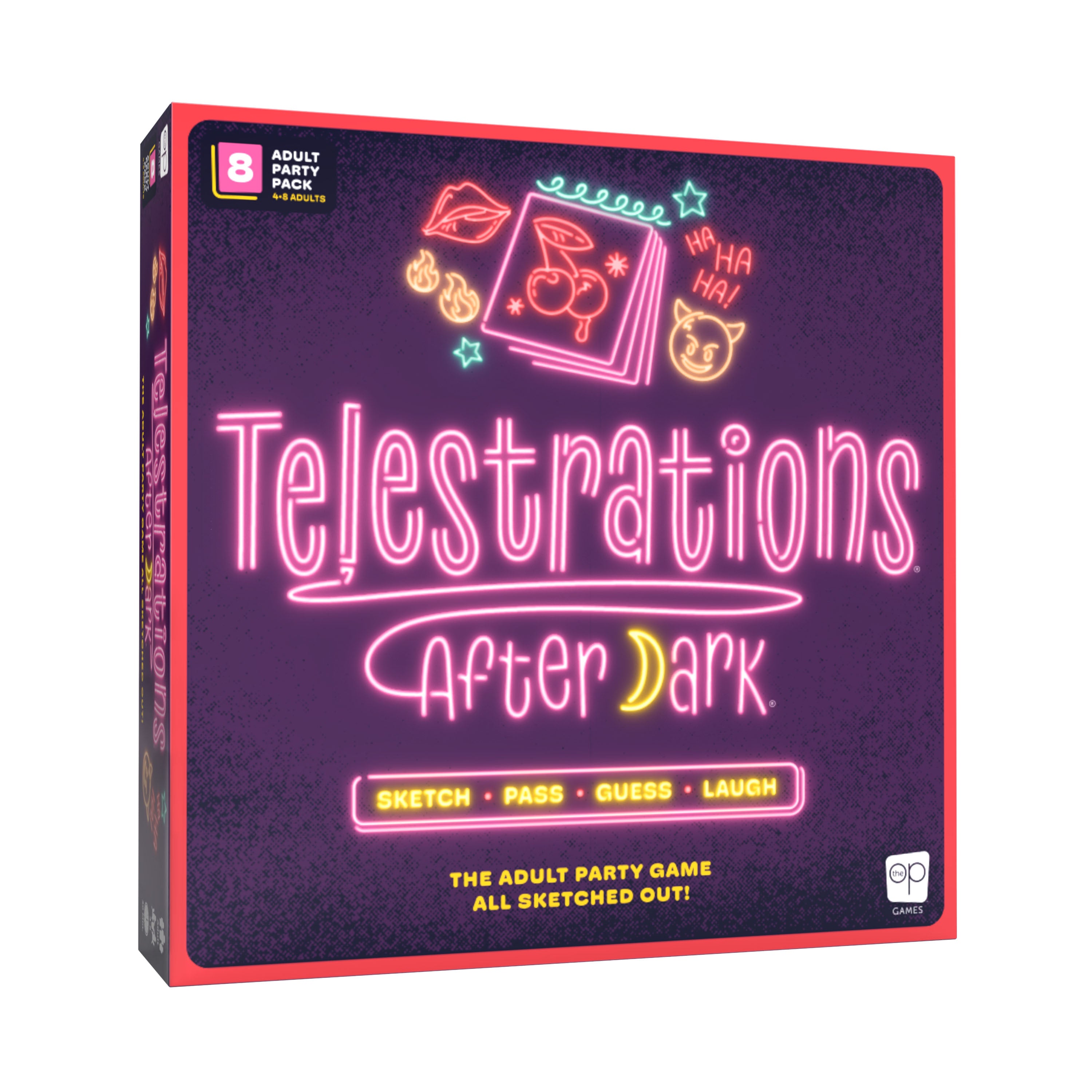 Telestrations® After Dark® 8 Player (2nd Edition)
