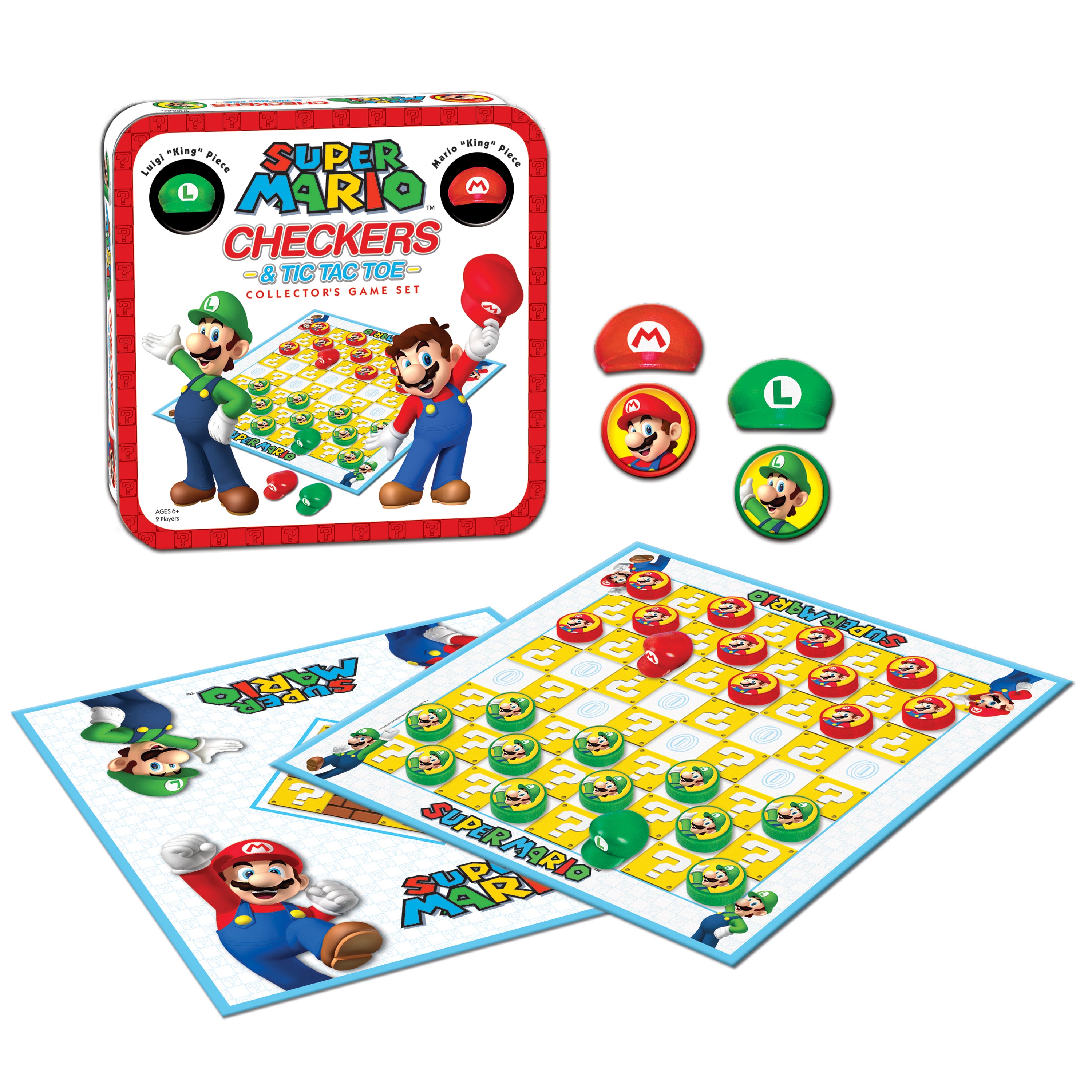 CHECKERS & TIC TAC TOE: Super Mario™