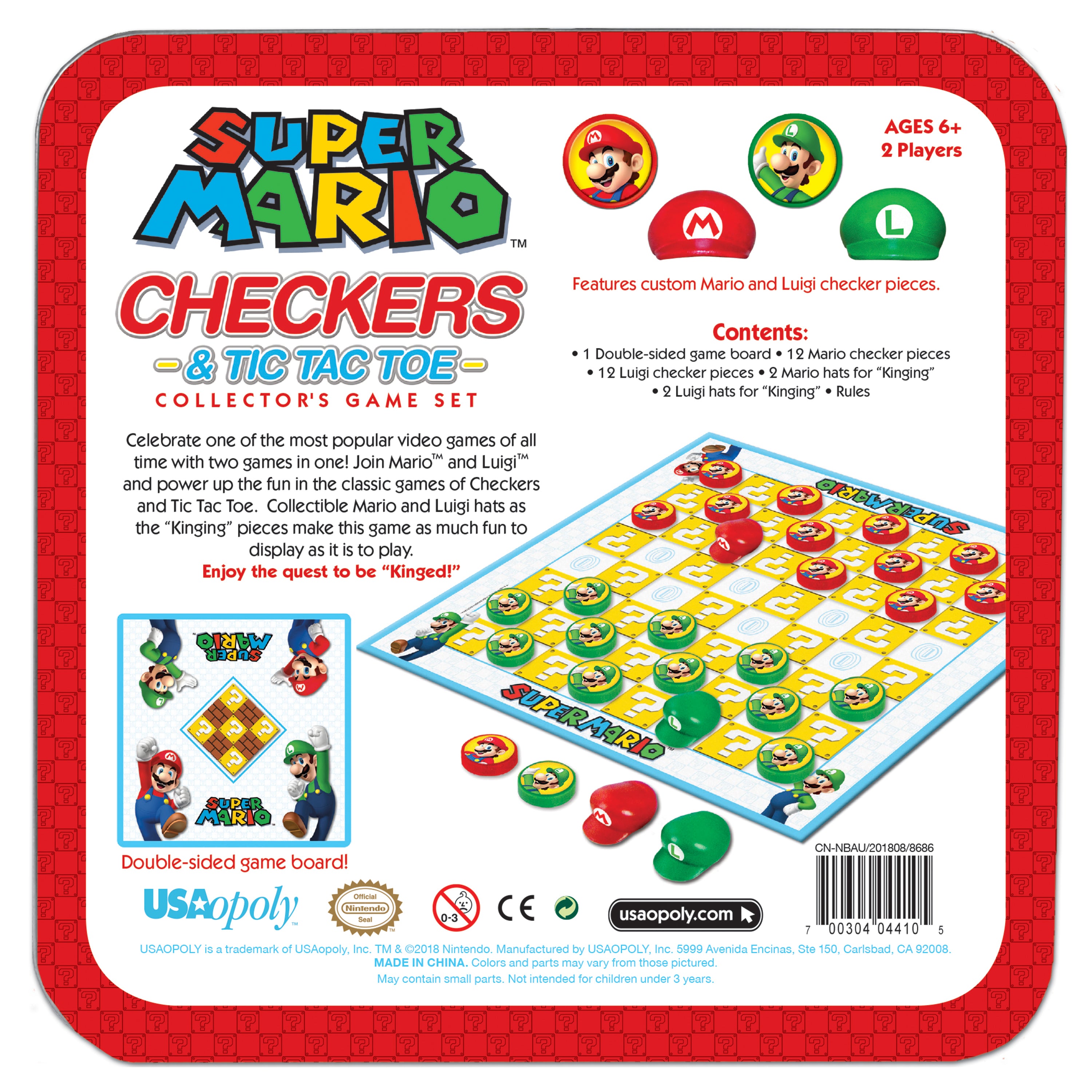 CHECKERS & TIC TAC TOE: Super Mario™