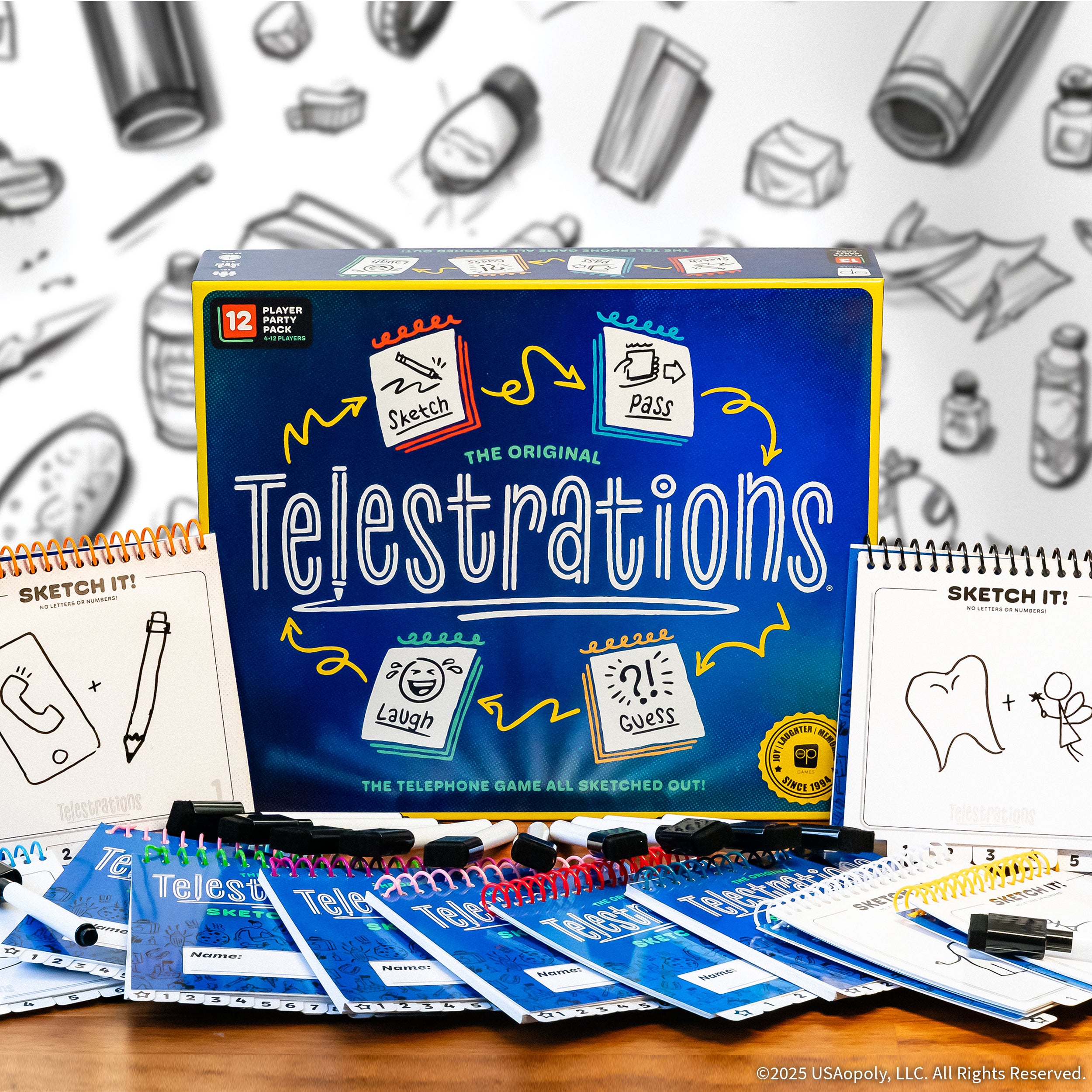 Telestrations® 12 Player (2nd Edition)