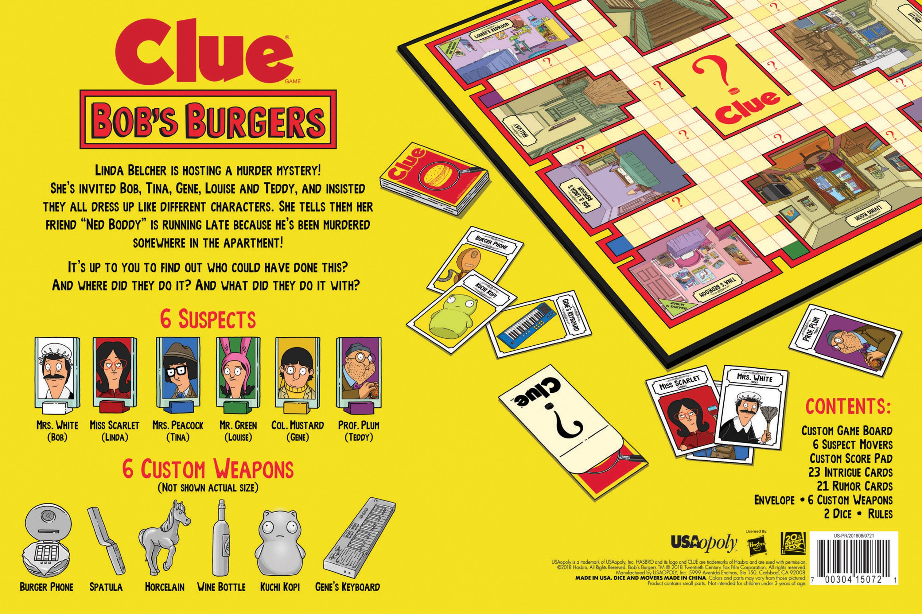 CLUE®: Bob's Burgers
