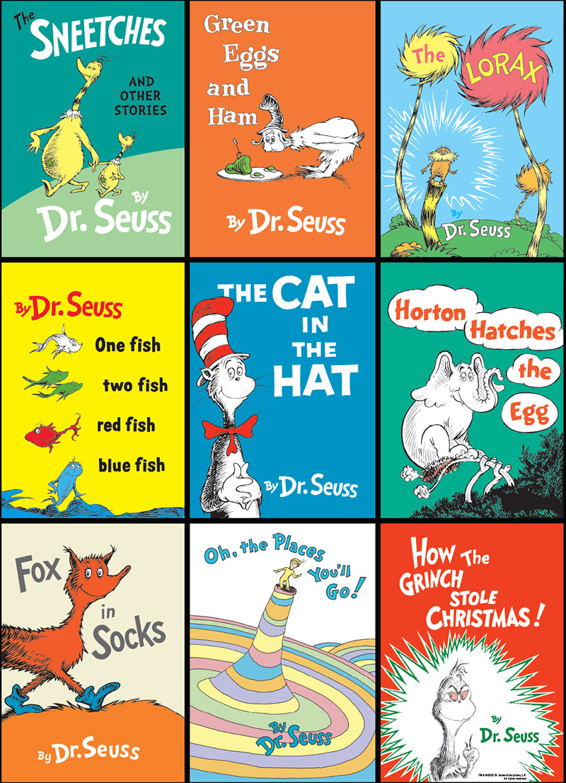 Dr. Seuss “The Dr. Seuss Collection” 1000 Piece Puzzle