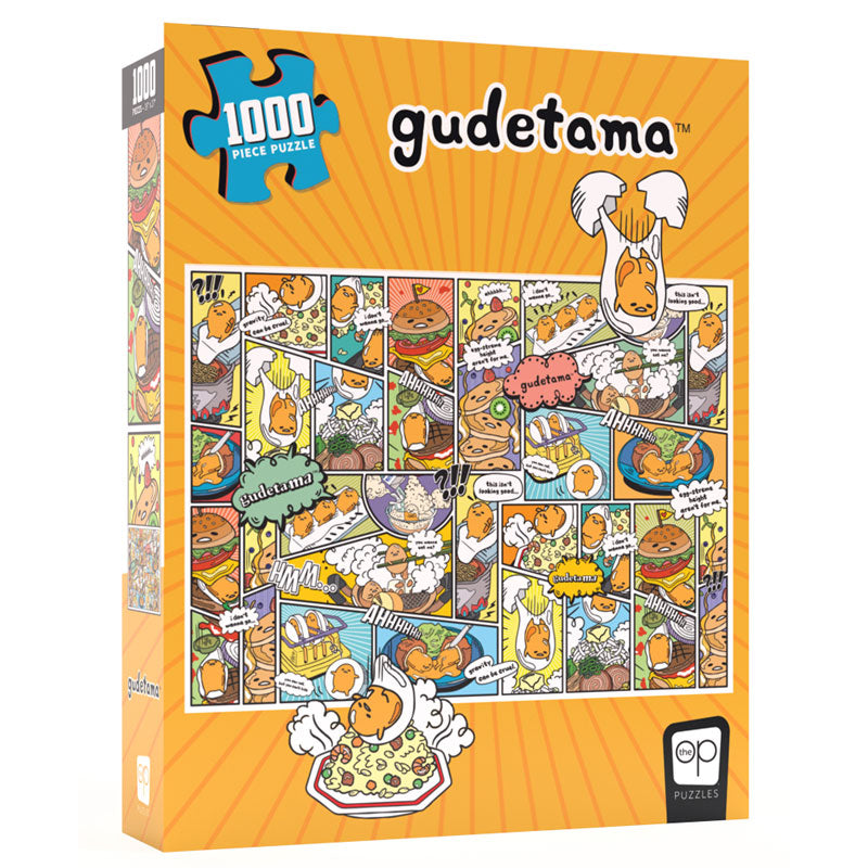 Gudetama Amazing Egg-Ventures 1000 Piece Puzzle – The Op Games