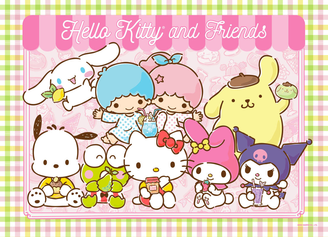 Hello Kitty and Friends 1000-Piece Puzzle: My Favorite Flavor
