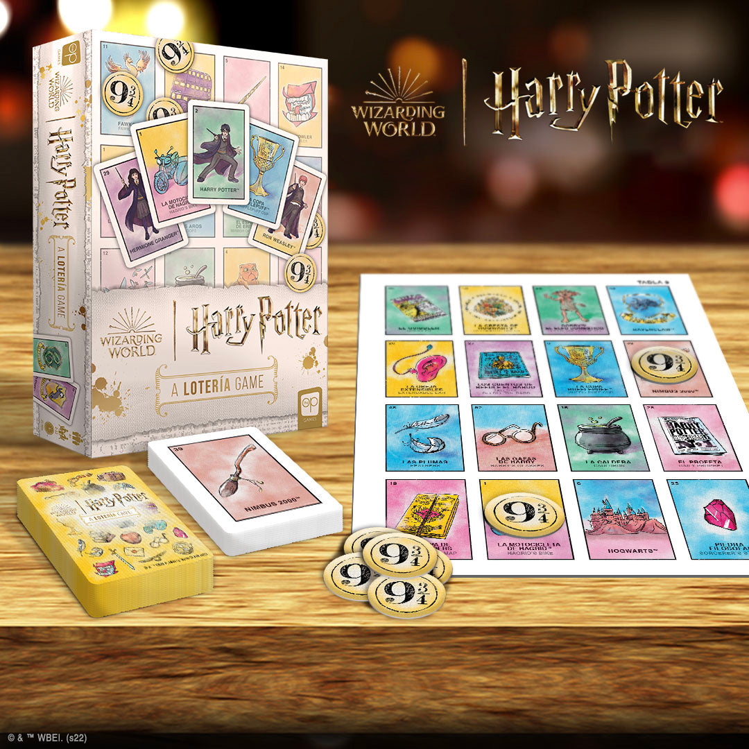 It's time to play! Harry potter Loteria!! #harrypotter #harrypotterlot