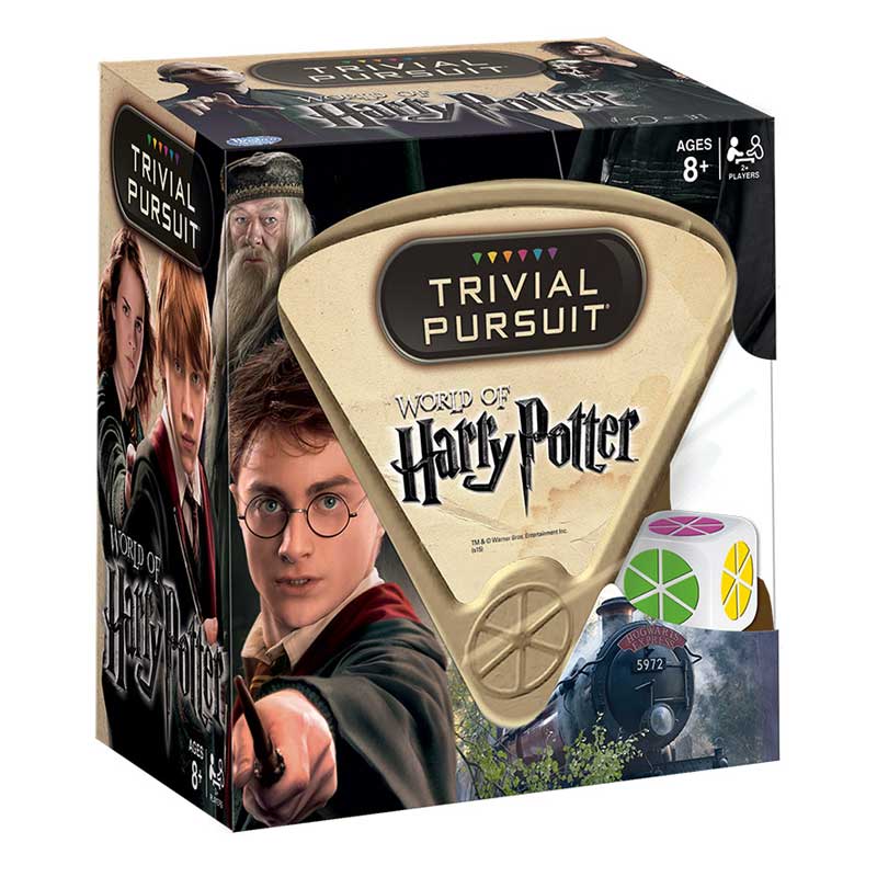 Hasbro Harry Potter Trivial Pursuit Board Game Multicolor