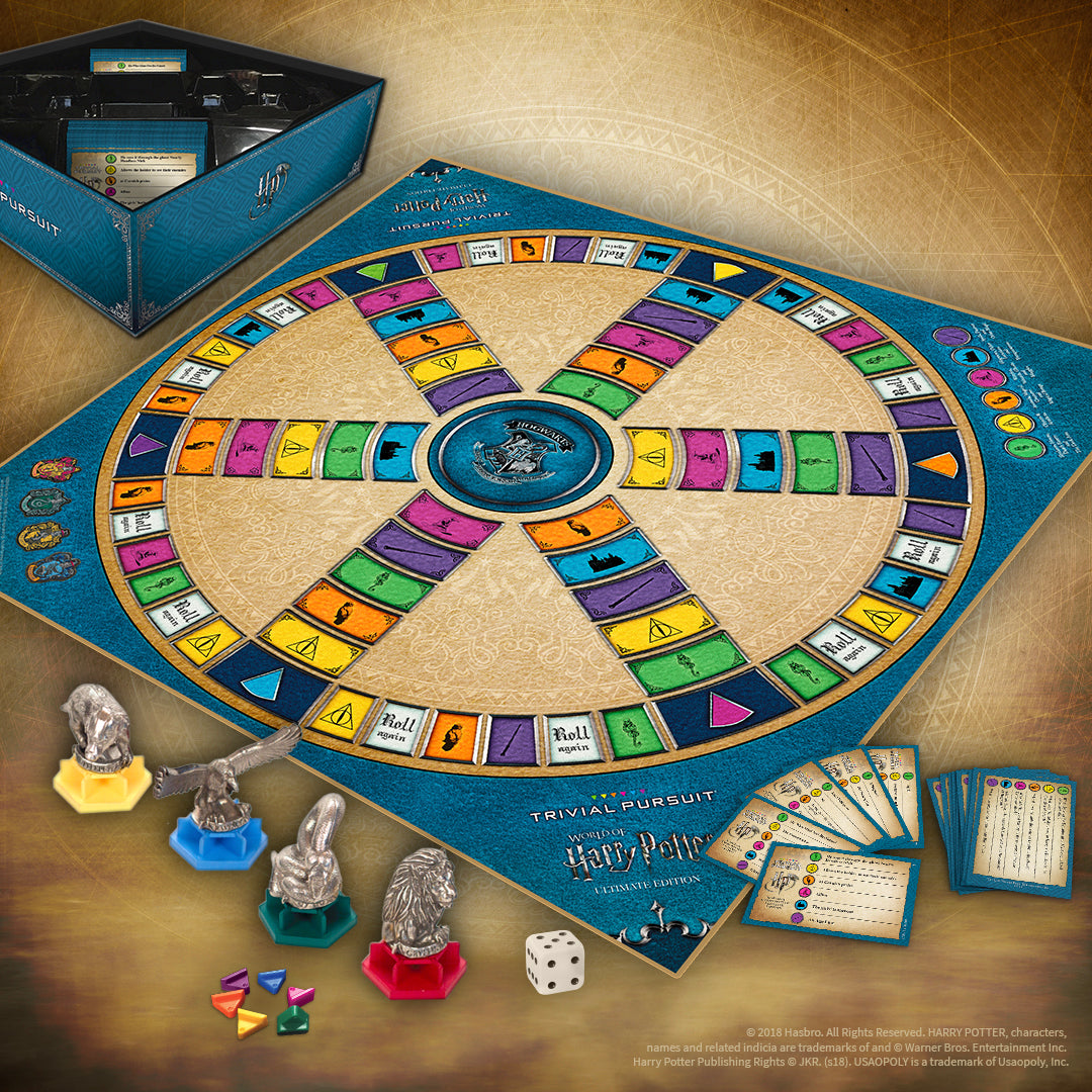 My mom got us Harry Potter Trivial Pursuit with 1800 Questions! : r/ harrypotter