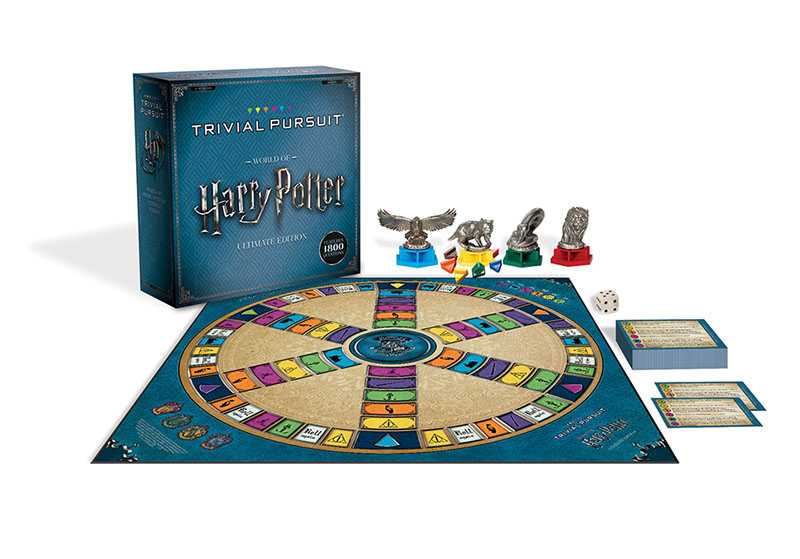 Hasbro Gaming Trivial Pursuit: Wizarding World Harry Potter Edition Compact  Trivia Game, 2+ Players, 600 Trivia Questions, 8+ ( Exclusive)