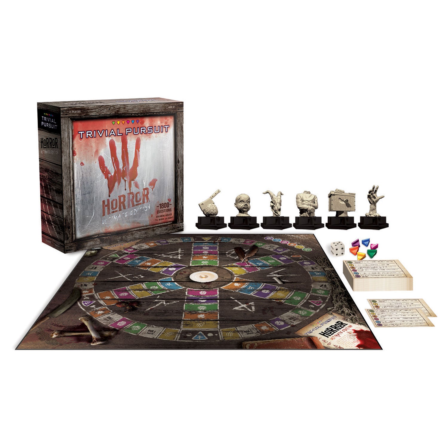 Trivial Pursuit: Dungeons & Dragons Ultimate Edition | Collectible Trivia  Board Game Featuring 6 Monster Movers and 1800 Questions Across 6  Categories