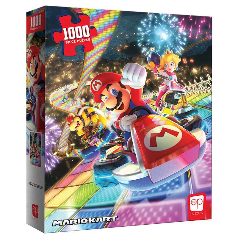 Mario Kart™ Rainbow Road 1,000 Piece Puzzle