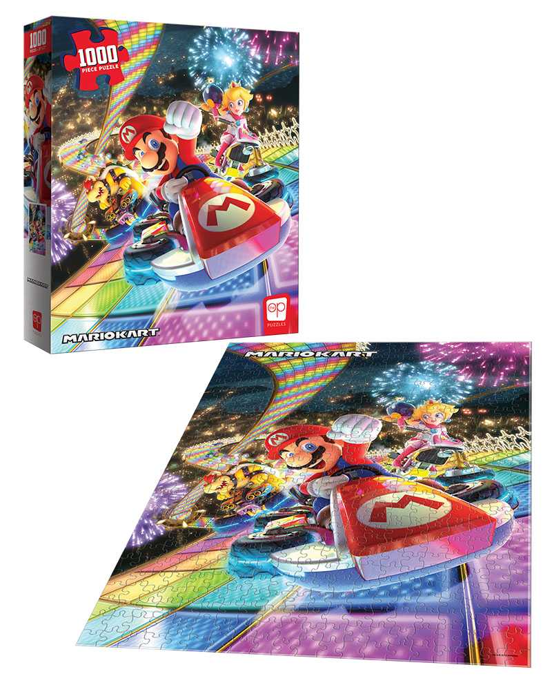 Mario Kart™ Rainbow Road 1,000 Piece Puzzle – The Op Games