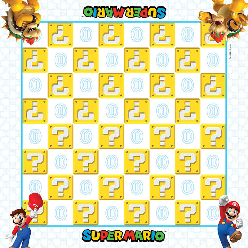 CHECKERS & TIC TAC TOE: Super Mario vs. Bowser