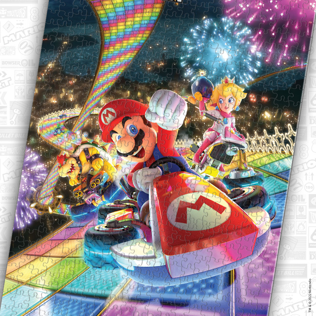 Mario Kart™ "Rainbow Road" 1,000 Piece Puzzle