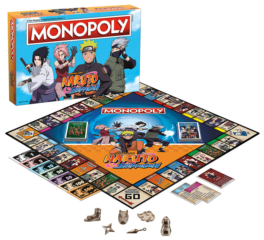 MONOPOLY® Naruto Shippuden The Op Games