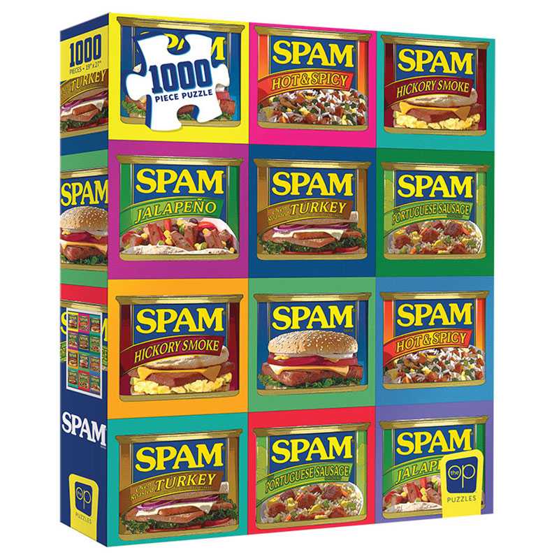 Spam Sizzle, Pork, and Mmm 1000-Piece Puzzle