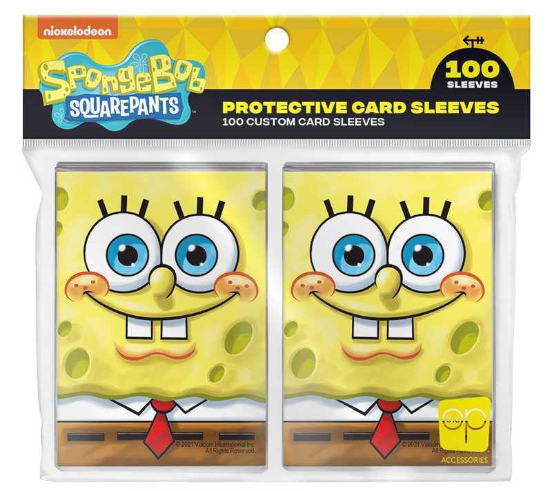SpongeBob SquarePants Card Sleeves – The Op Games