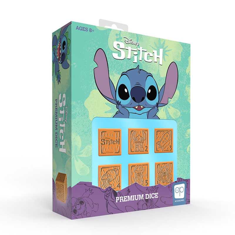 YAHTZEE: Disney Stitch  Collectible Stitch Tiki Style Dice Cup