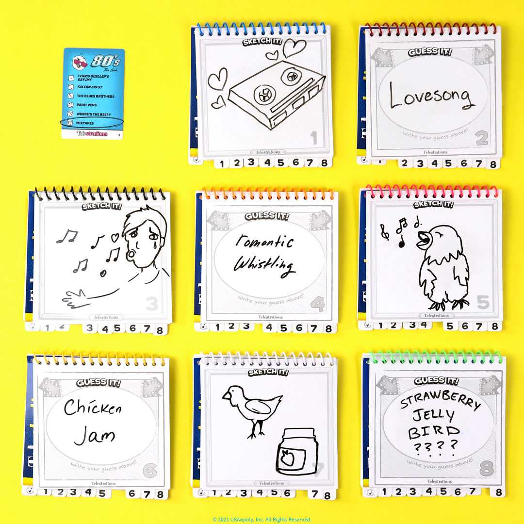 Telestrations 80s & 90s Expansion Pack
