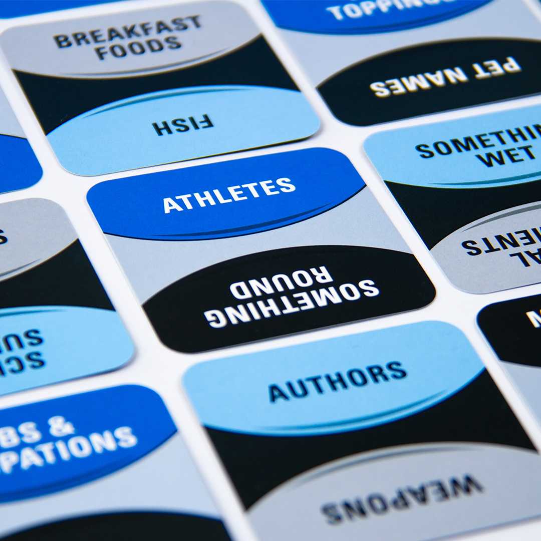 Tapple Blank Slate Telestrations Hues & Cues Board games Party games date night family night