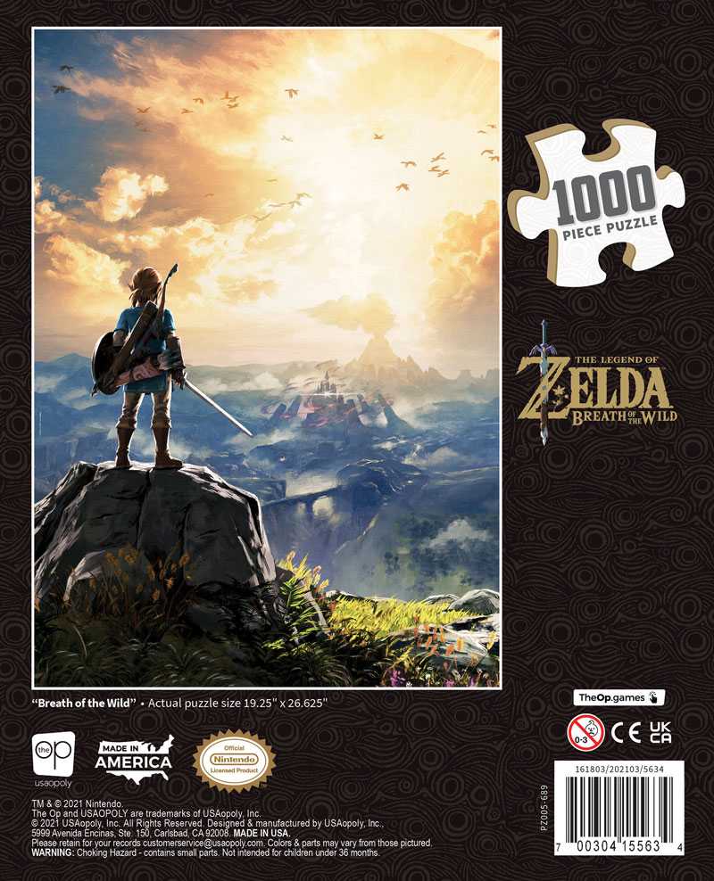 The Legend of Zelda™ "Breath of the Wild" 1000 Piece Puzzle