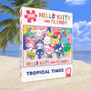 Hello Kitty® and Friends "Tropical Times" 1,000 Piece Puzzle