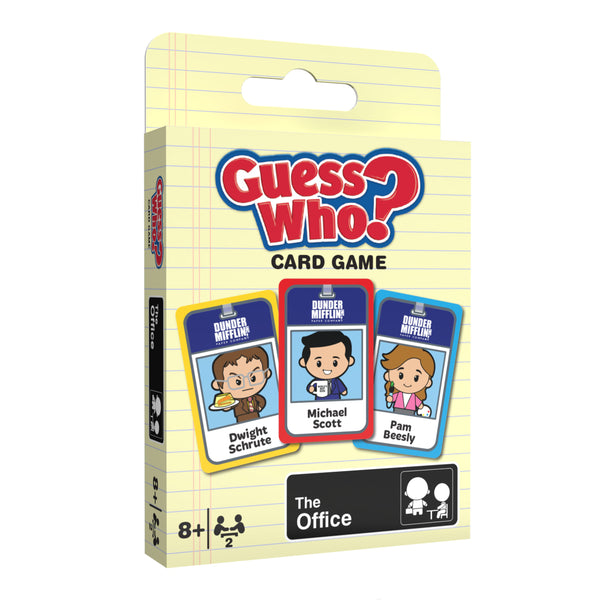 GUESS WHO® Card Game: The Office – The Op Games