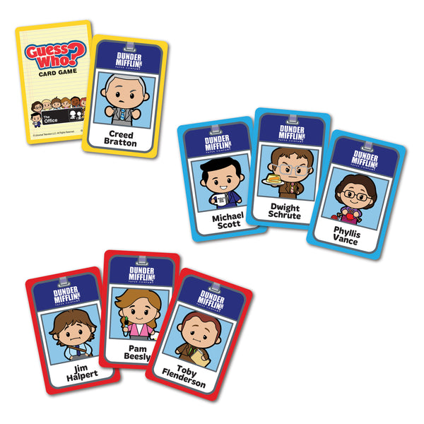 GUESS WHO® Card Game: The Office – The Op Games