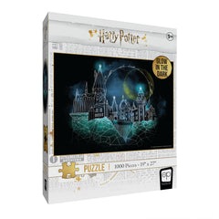 Harry Potter "Magic of Hogwarts" Glow-in-the-Dark 1,000 Piece Puzzle