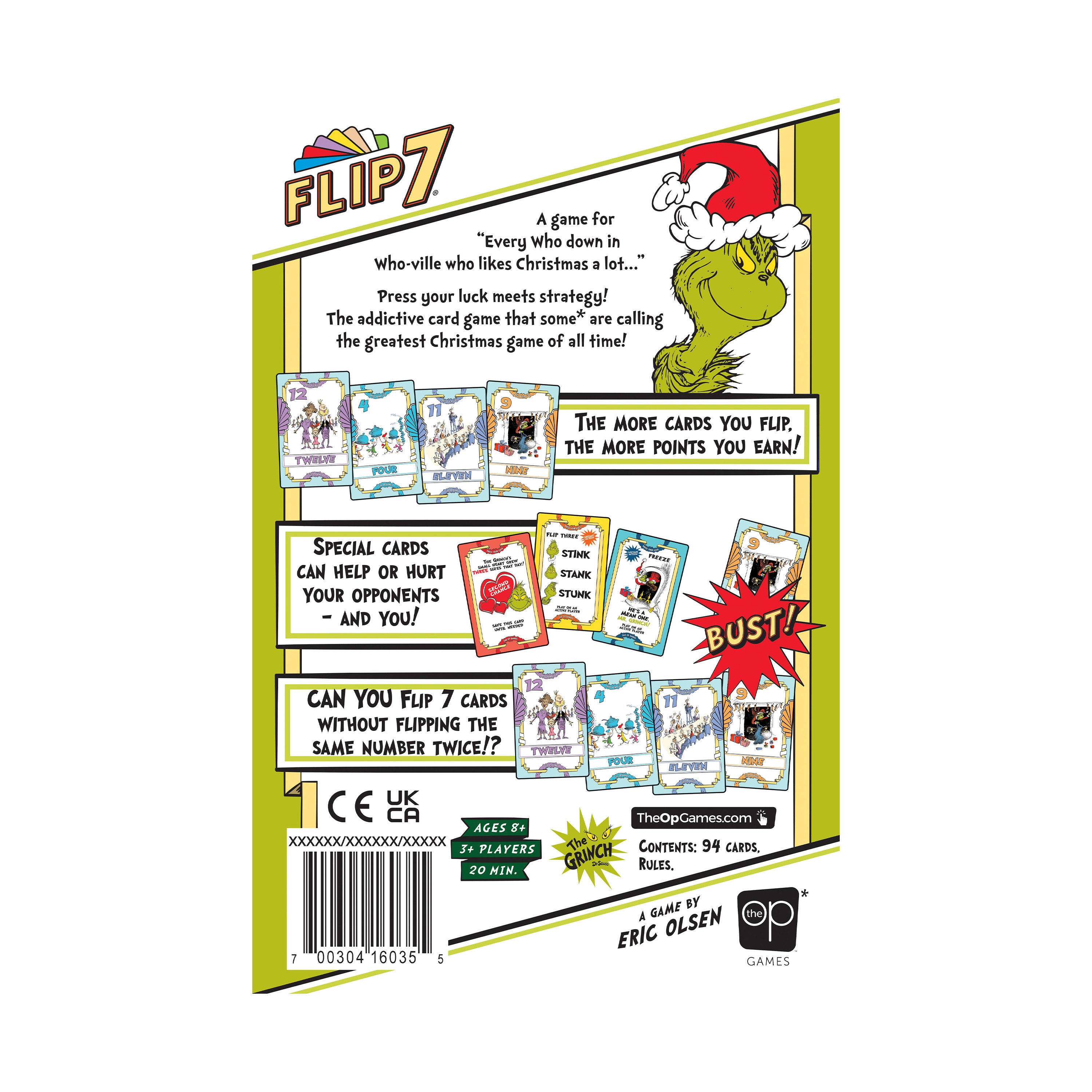 Flip 7™: Grinch Edition - A Walmart Exclusive