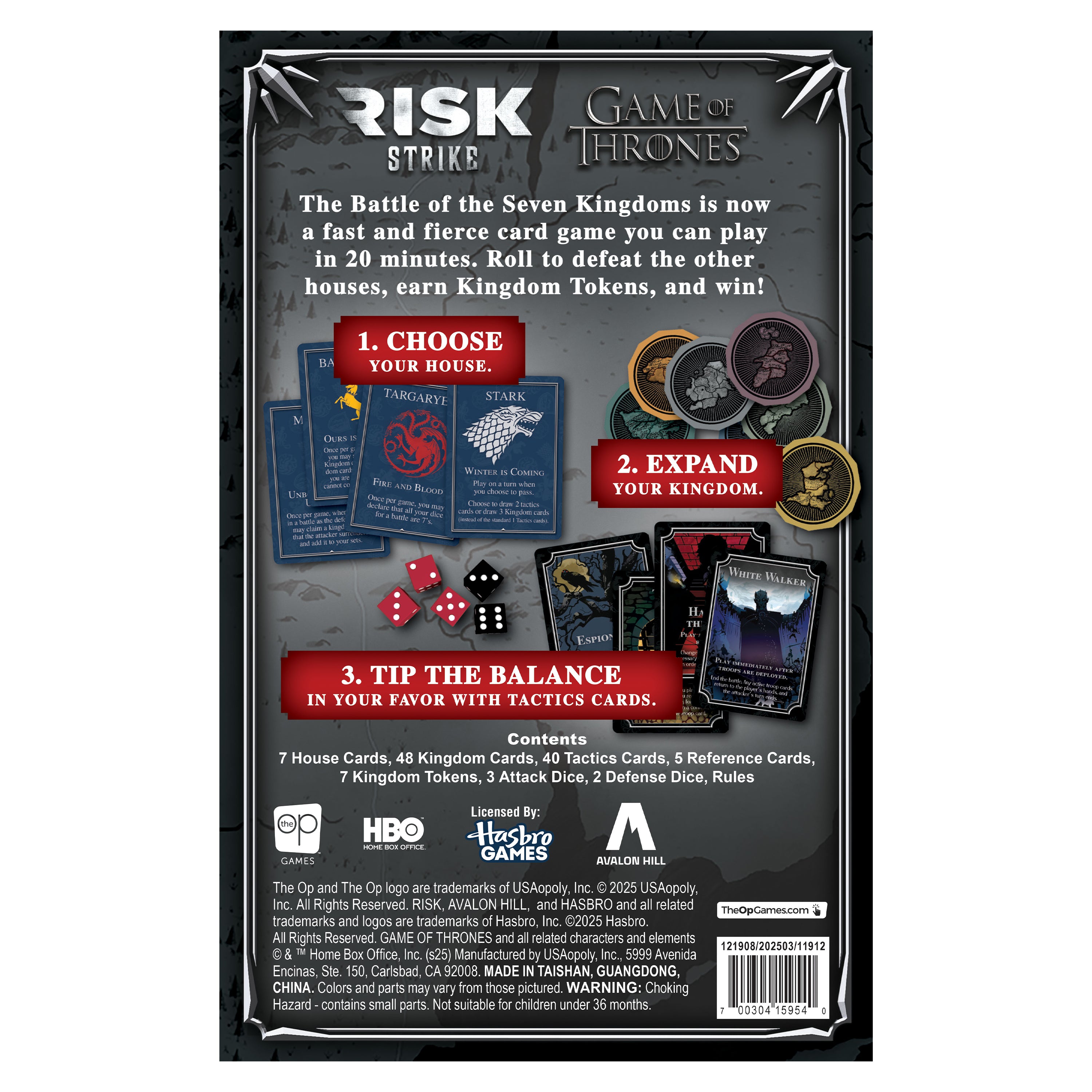 RISK® STRIKE: Game of Thrones™