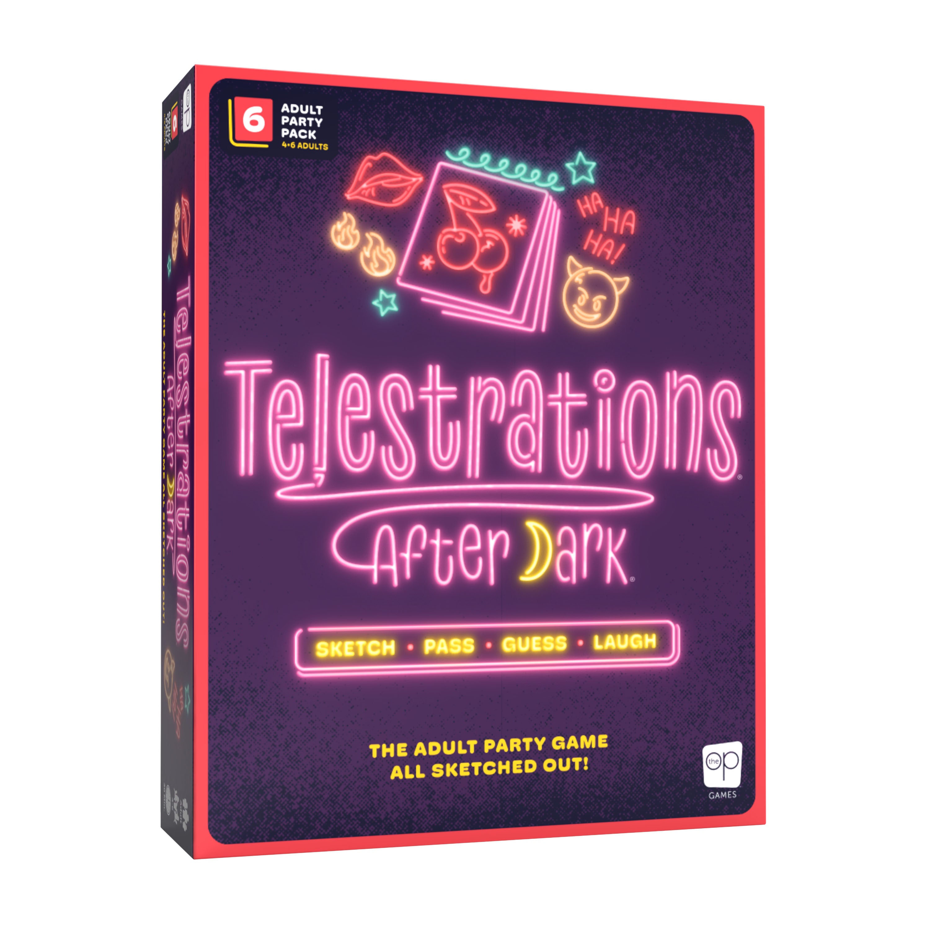 Telestrations® After Dark® 6 Player (2nd Edition)