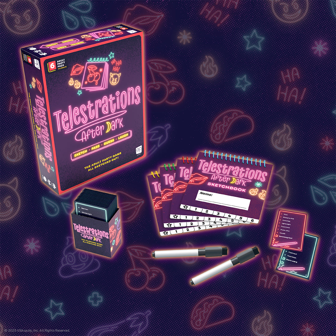 Telestrations® After Dark® 6 Player (2nd Edition)