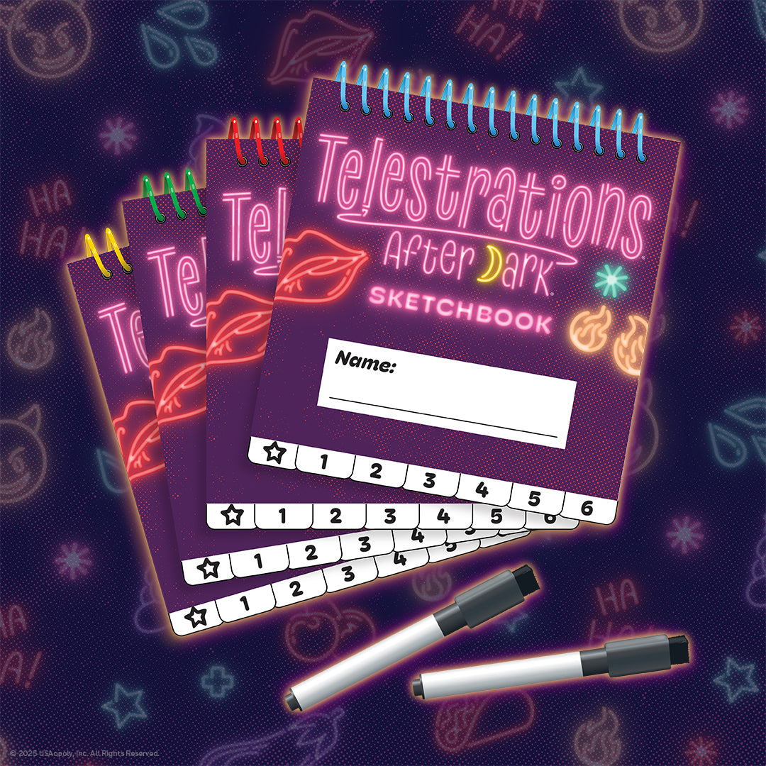 Telestrations® After Dark® 6 Player (2nd Edition)