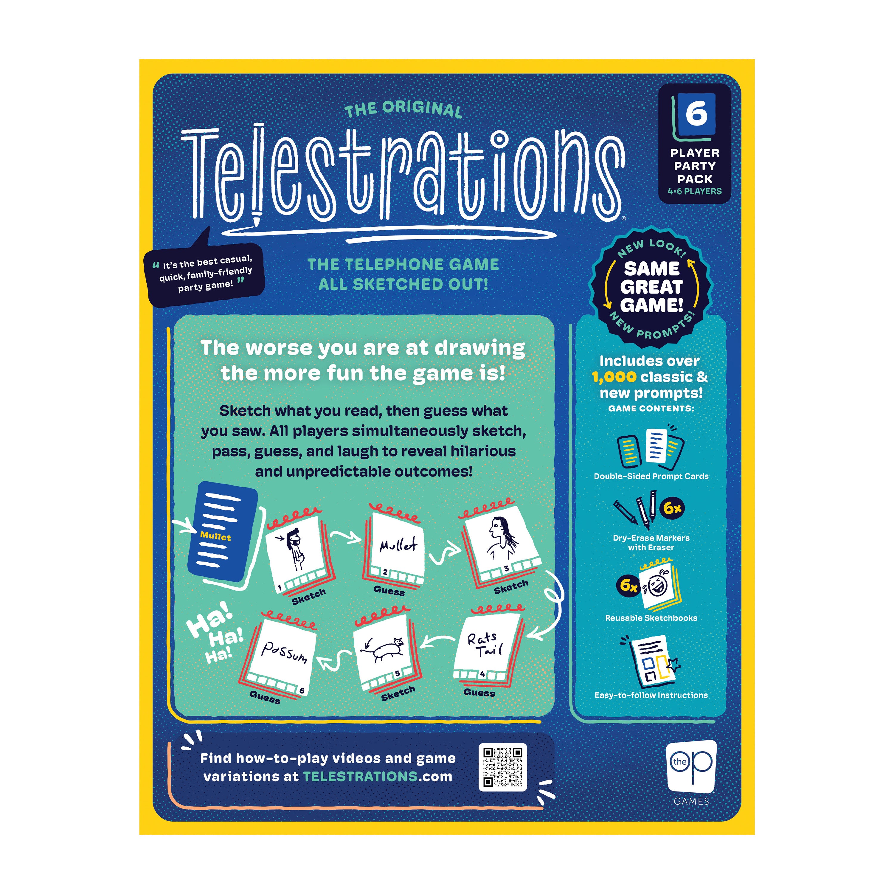 Telestrations® 6 Player (2nd Edition)