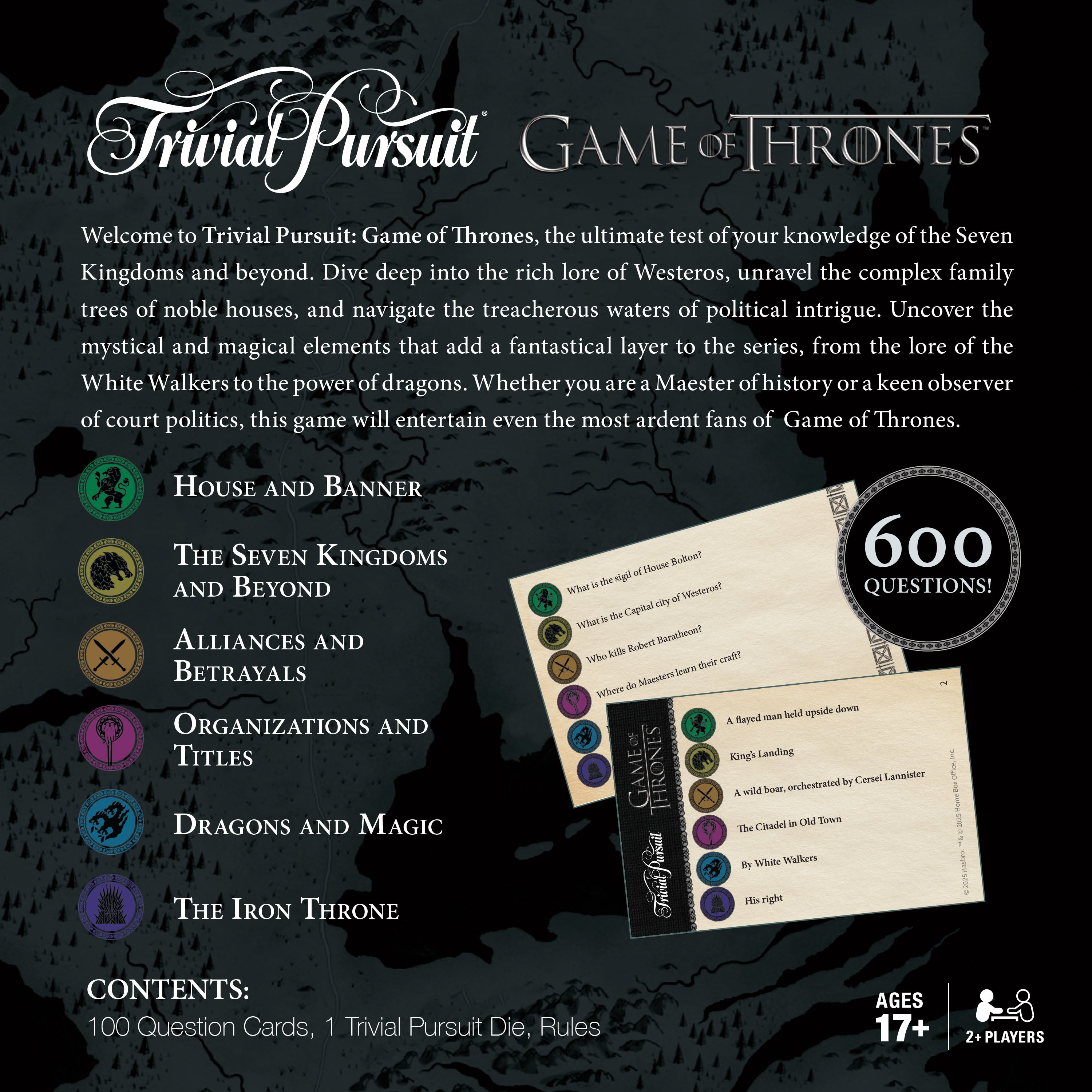 TRIVIAL PURSUIT®: Game of Thrones