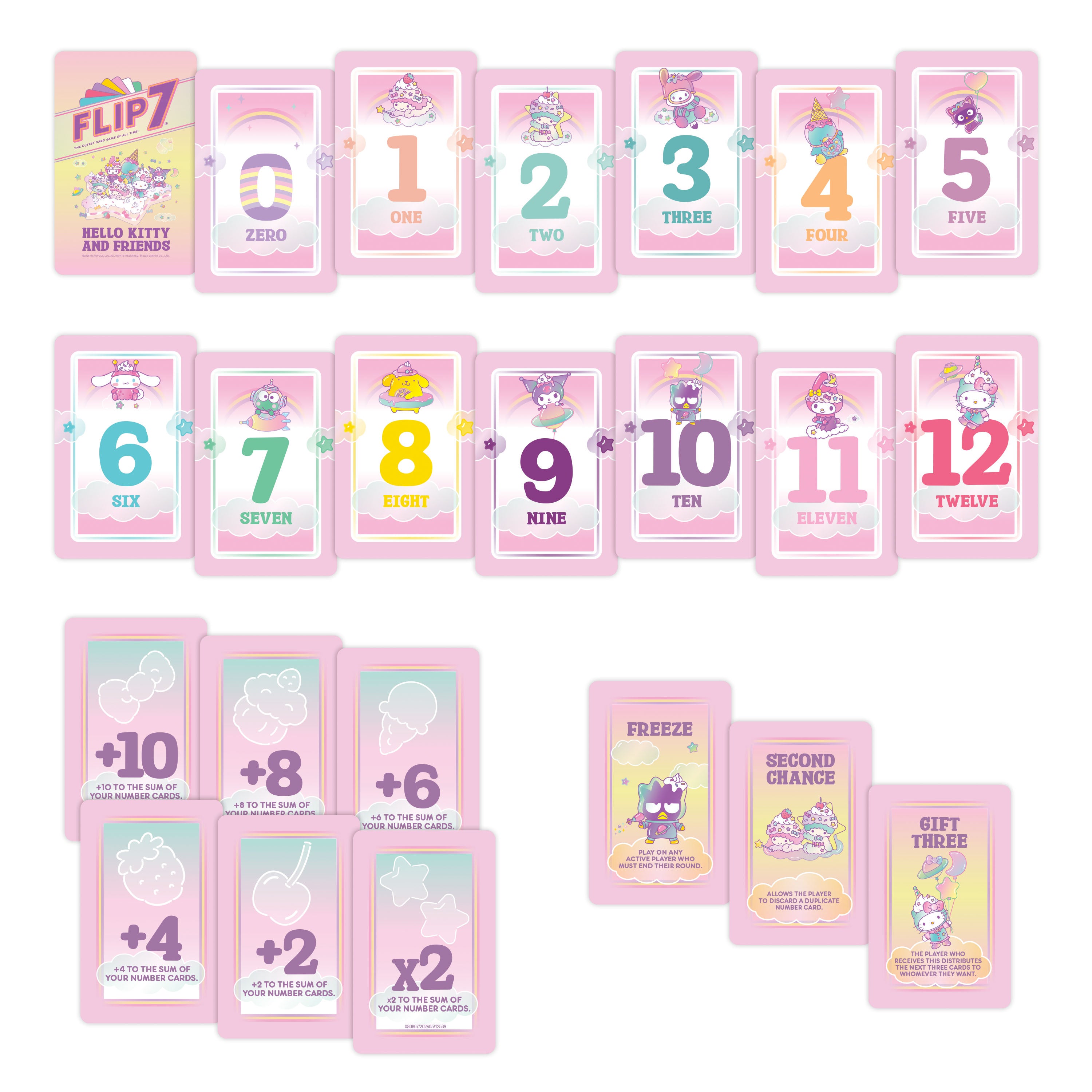 Flip 7®: Hello Kitty and Friends