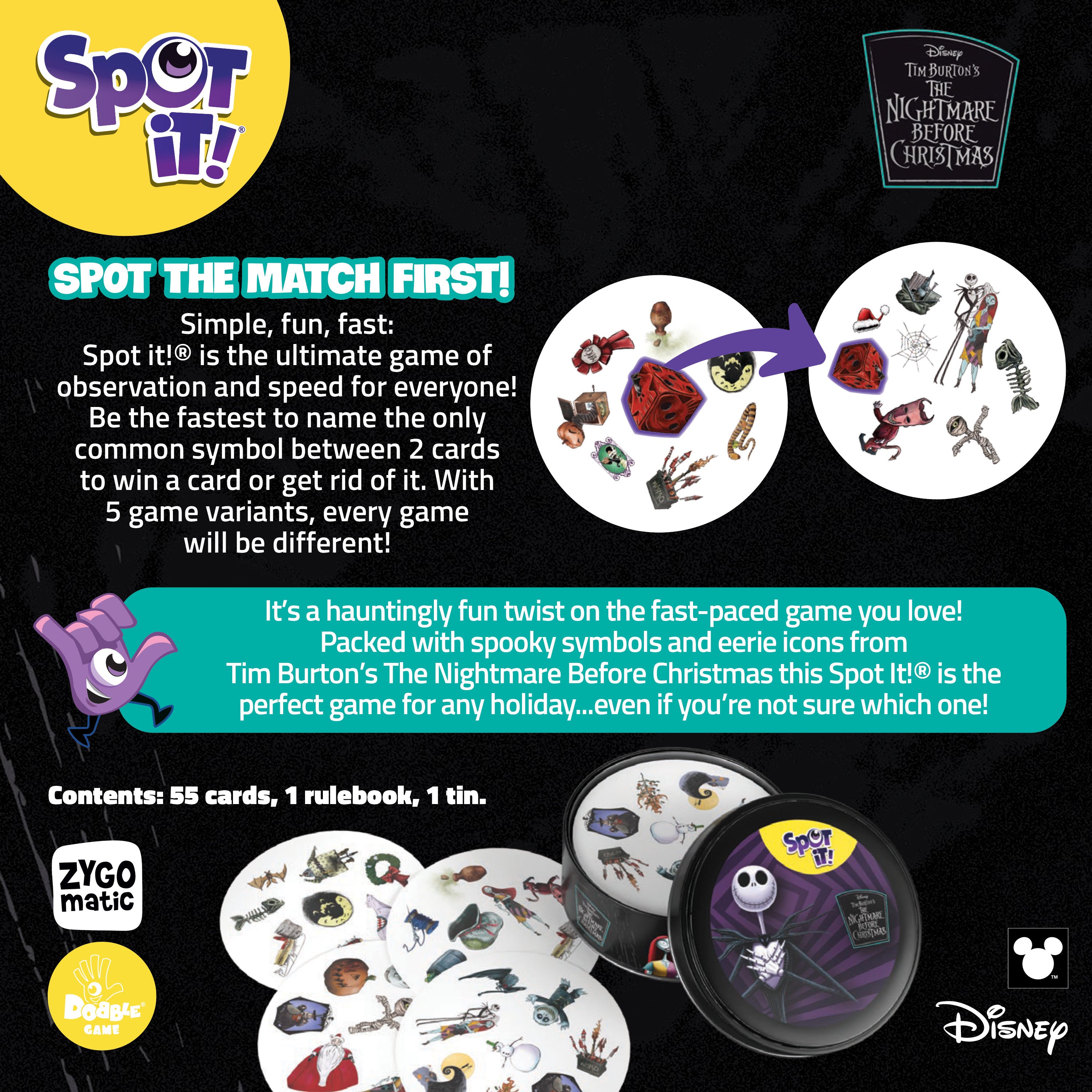 Disney The Nightmare Before Christmas Spot it™!