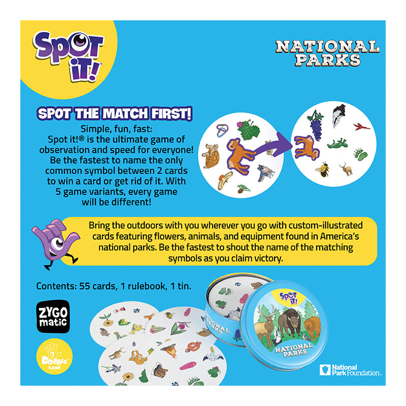 SPOT IT®!: National Parks