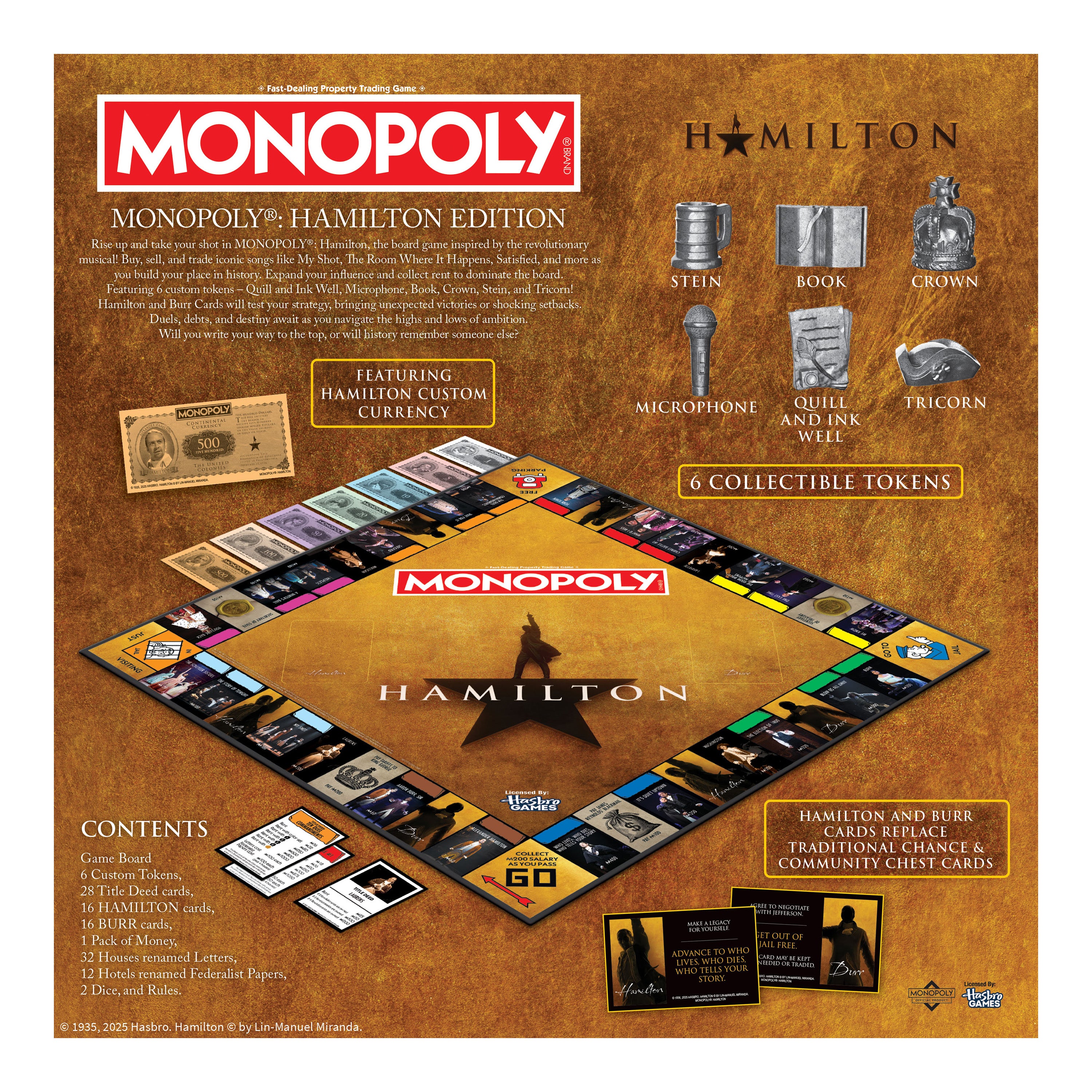 MONOPOLY®: Hamilton (Barnes & Noble Exclusive)