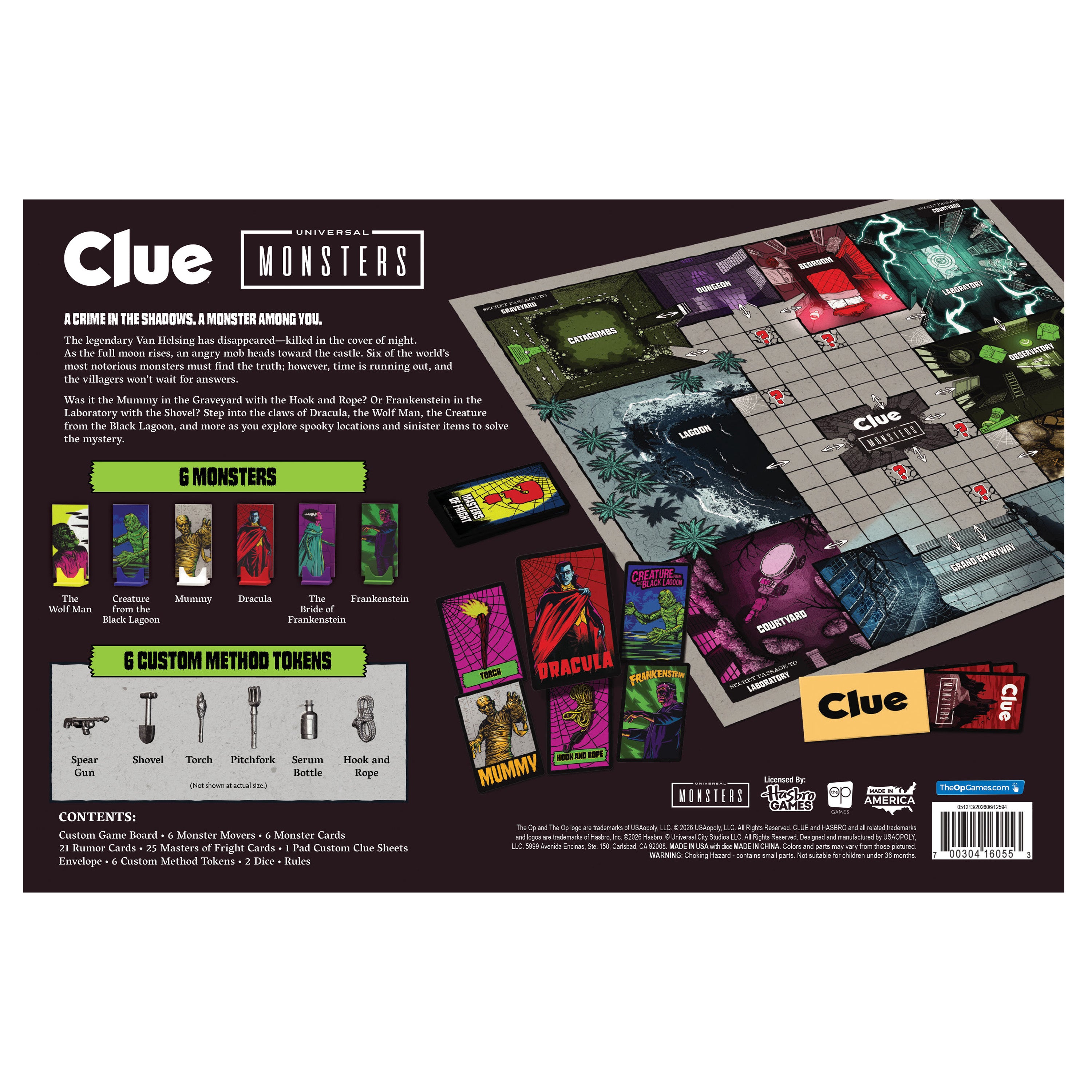 CLUE®: Universal Monsters