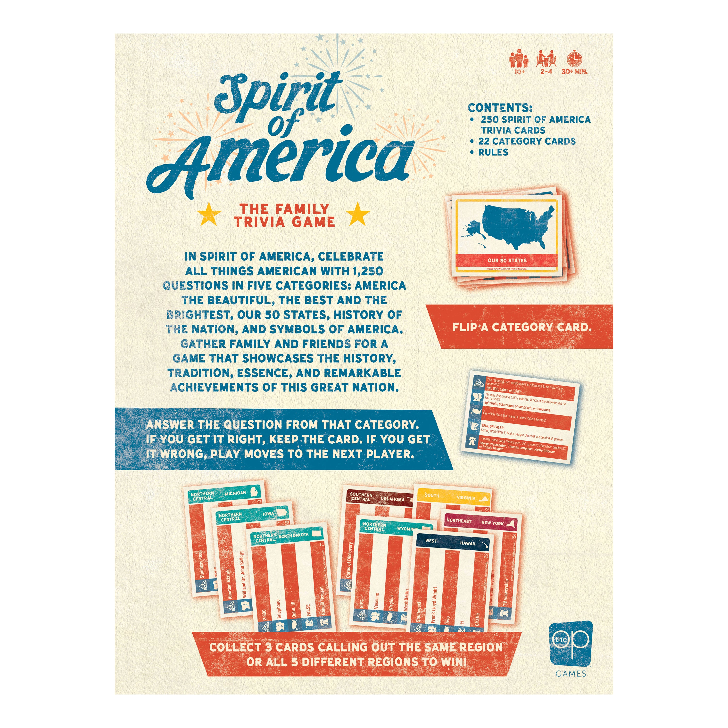 Spirit of America: The Family Trivia Game